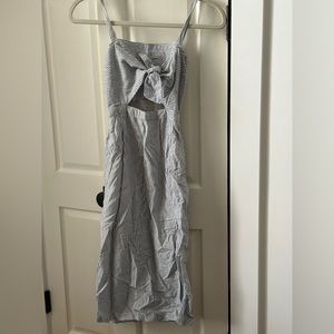Abercrombie and Fitch Cotton Pinstripe Sundress